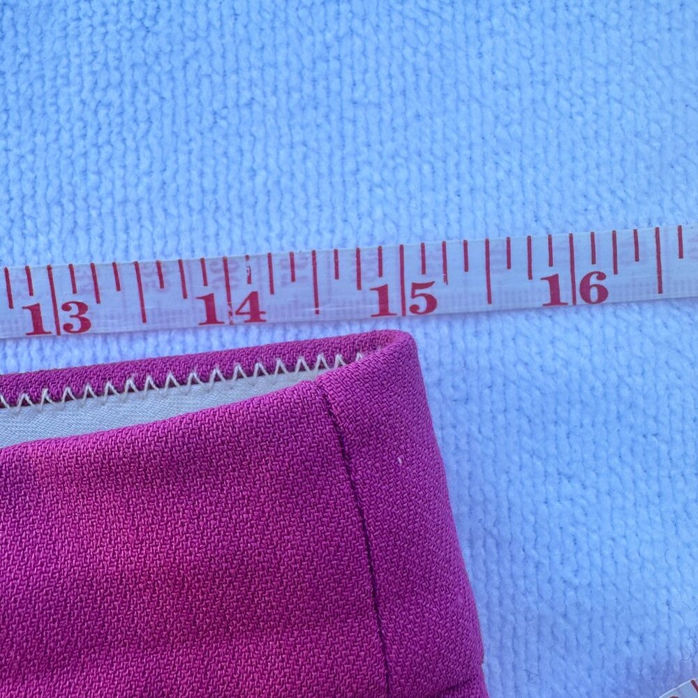 J. Crew Women's Nova Fides Wool Blend Pants Italian Pink Trousers - 4 - Picture 9 of 11